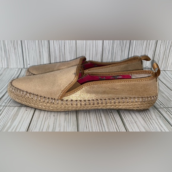 EMU AUSTRALIA Girls Gold Slip On K6 - Picture 8 of 11